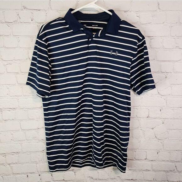 Men's Under Armour "loose" heatgear polo, size small - Picture 1 of 3